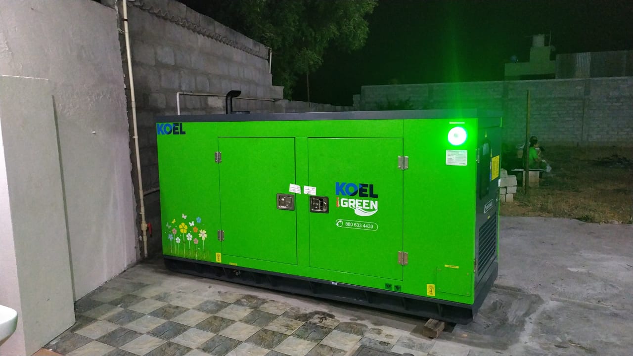 Revamp Power Solutions - Latest update - 35KVA DG Set installed at Mandya